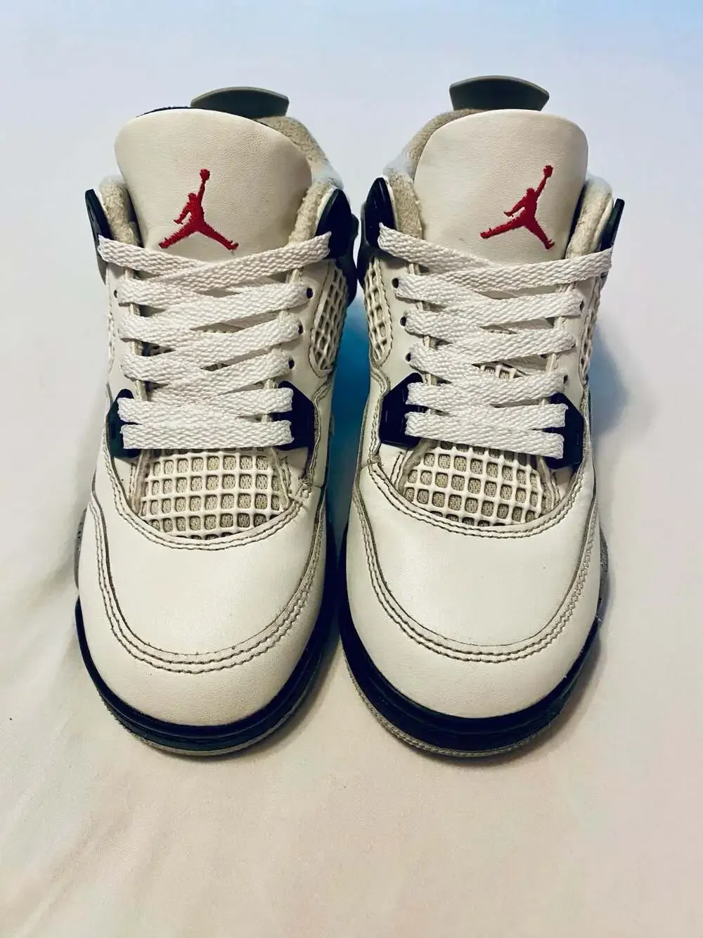 Nike Air Jordan 4 Retro White Cement 2025 IB4388-100 Little Kids Size 13C Shoes